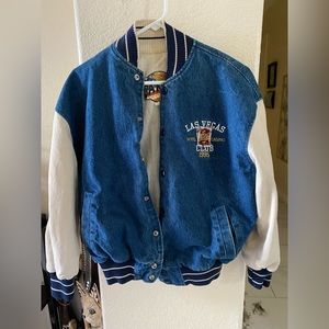 GAMCO ~ LAS VEGAS CLUB Hotel Casino 1995 Gently Used Varsity Jacket
